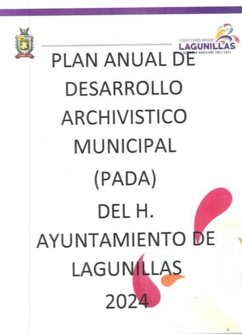 Plan Anual de Desarrollo Archivístico Municipal